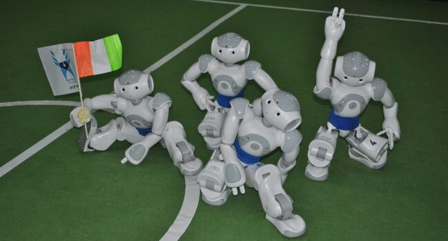 RoboCup 2013 SPL robot image